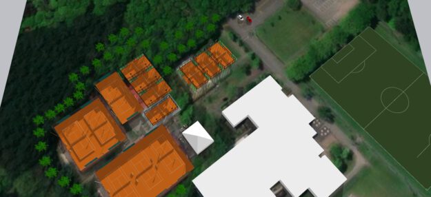 UTPV 3 extra padelbanen en verplaatsen tennisbaan okt 2024