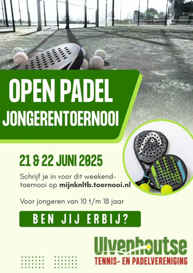 Open jeugdpadeltoernooi