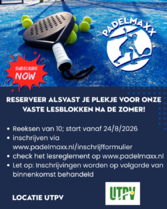 UTPV – Vaste lesreeks na de zomer